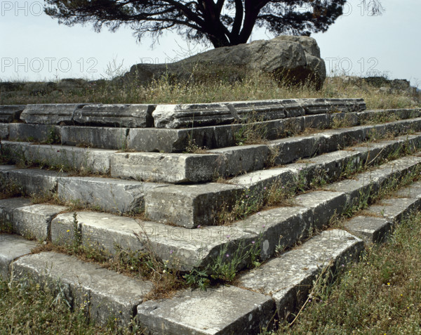 Basement of the Pergamon Zeus Altar, Turkey, 2nd century BC (1999). Creator: Unknown.
