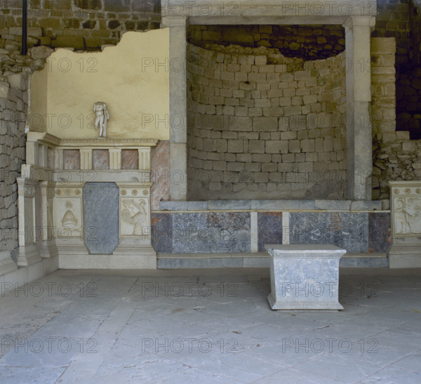Heroon of Diodoros Pasparos, Upper Acropolis, Pergamon, Turkey, 1999. Creator: Unknown.