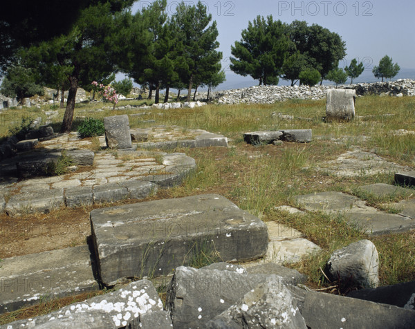 Priene, Agora, Ionia, Anatolia, Turkey, 1999. Creator: Unknown.