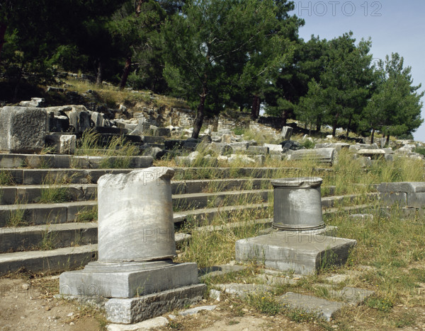 Priene, Agora, Ionia, Anatolia, Turkey, 1999. Creator: Unknown.