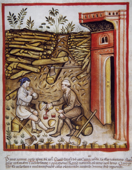 Unleavened bread, 14th century. Creator: Unknown.