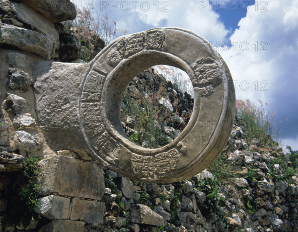Uxmal city, Puuc region, Yucatan, Mexico, Maya civilization, Classical period, 1998. Creator: Unknown.