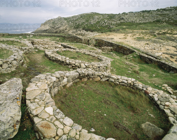 Castro de Barona, Galicia, Spain, Celtic Period, (1998). Creator: LTL.
