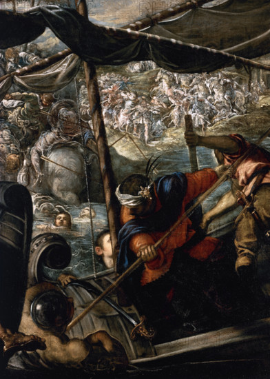 The Abduction of Helen, 1578-1579. Creator: Jacopo Tintoretto.