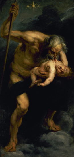 Saturn devouring a son, 1636-1638. Creator: Peter Paul Rubens.