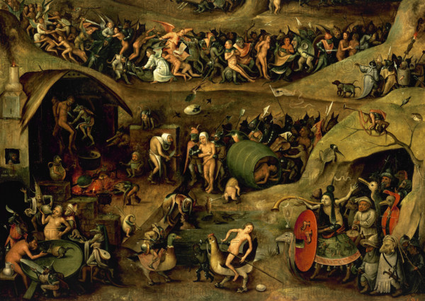 Hell, 1570. Creator: Pieter Huys.