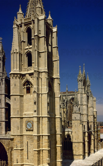 Cathedral of Santa Maria de Regla, Leon, Spain, 13th-14th century, (2003). Creator: LTL.
