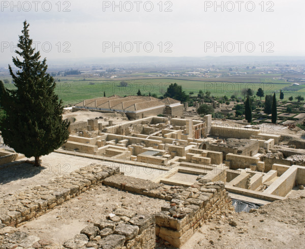 Medina Azahara (936-960), Andalusia, Cordoba, Spain, Umayyad period, (2000).  Creator: LTL.