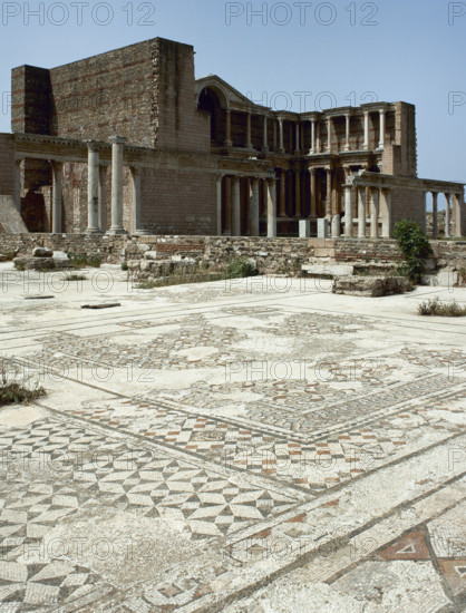 Synagogue, Sardis, Anatolia, Turkey, Later Roman empire (1999). Creator: Unknown.