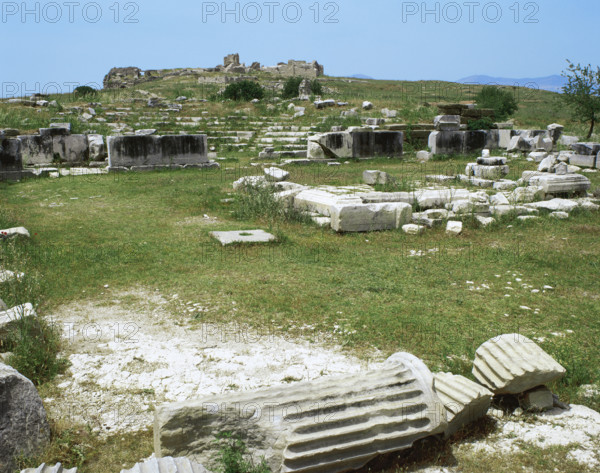 Temple of Athena, Troy IX stratum, Troy, Turkey, 2005. Creator: Unknown.