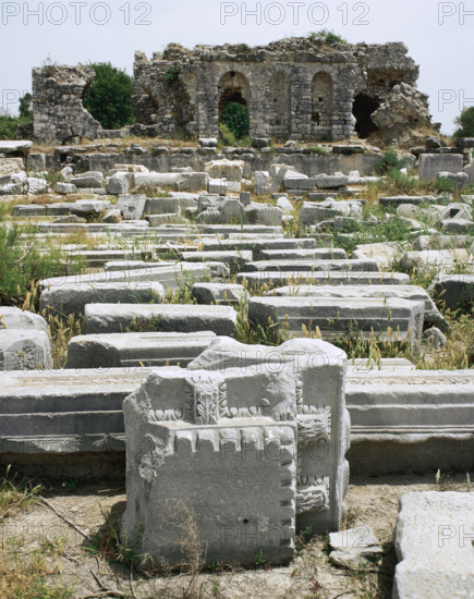 Temple of Athena, Troy IX stratum, Troy, Turkey, 2005. Creator: Unknown.