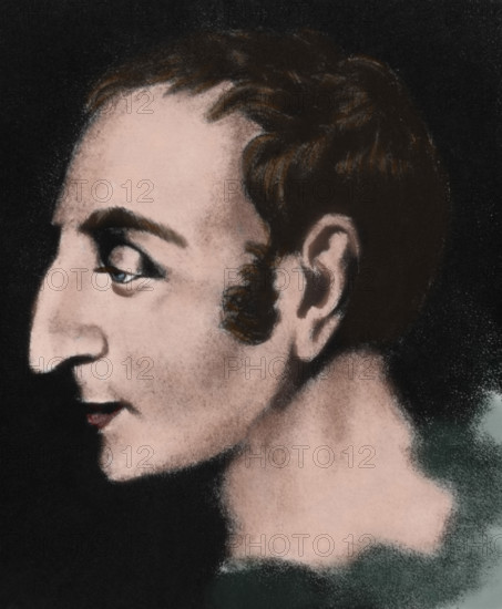 Henri de Saint-Simon (1760- 1825), French early socialist theorist, 1825. Creator: Unknown.