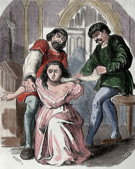 Margarita of Burgundy (1290-1315), Queen of France and Navarre, 19th century. Creator: Auguste Belin.