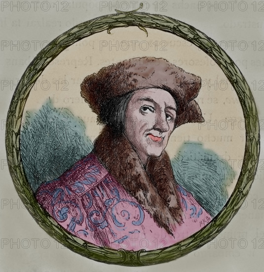 Johann Baptist Fischart, (19th century). Creator: Unknown.