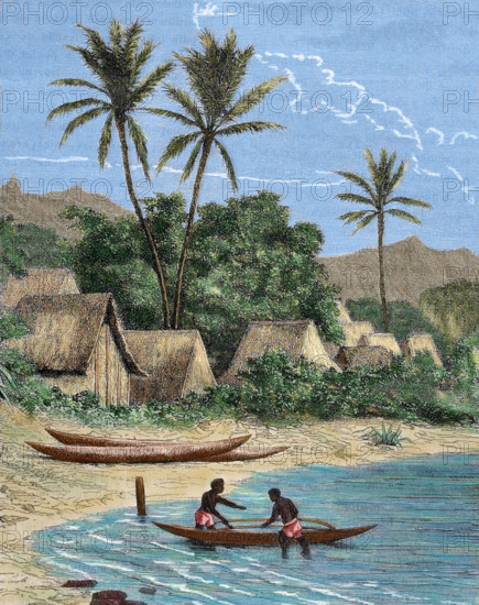 Tamatave, Island of Madagascar, 1882. Creator: Unknown.