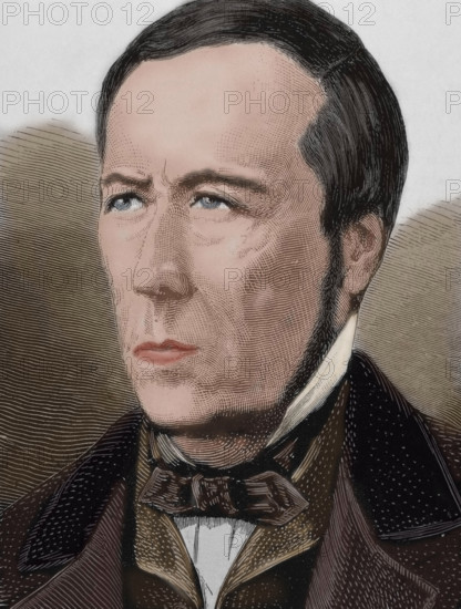 Alexandre Herculano, writer and historian, 19th century. Creator: Unknown.