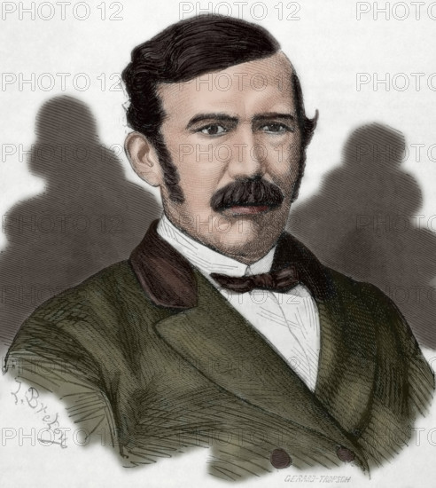 David Livingstone (1813-1873), Scottish explorer, 1876. Creator: Gerard Tropsch.