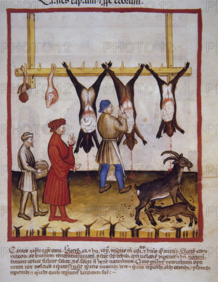 Goat meat, 14th century. Creator: Unknown.