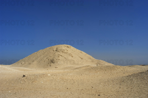 Pyramid of Teti, Saqqara, Egypt, Old Kingdom, 6th Dynasty, 2301-2291 BC (2003). Creator: Unknown.