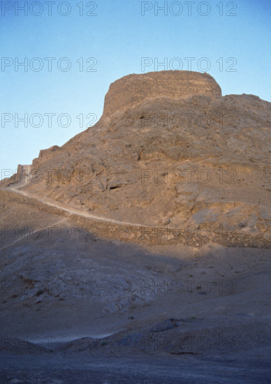 Zoroastrian Tower of Silence, Yazd, Iran, 2000. Creator: LTL.