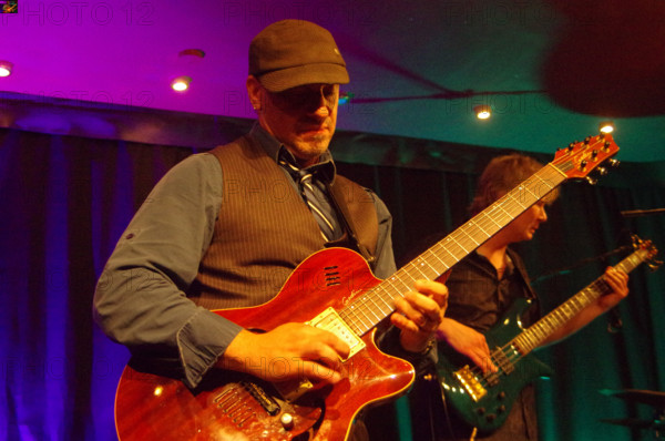 B D Lenz, B D Lenz Trio, Verdict Jazz Club, Brighton, East Sussex, June 2024. Creator: Brian O'Connor.