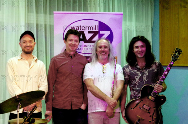 Eddie Parker’s Airborn, Watermill Jazz Club, Dorking, Surrey, March 2025. Creator: Brian O'Connor.