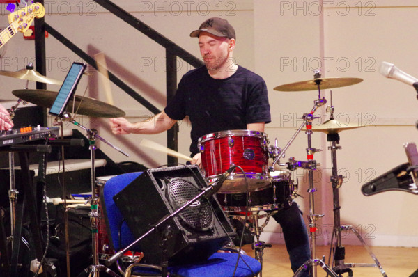 Jamie Murray, Robert Mitchell’s True Think, Battle Jazz Festival, Battle, East Sussex, July 2024. Creator: Brian O'Connor.
