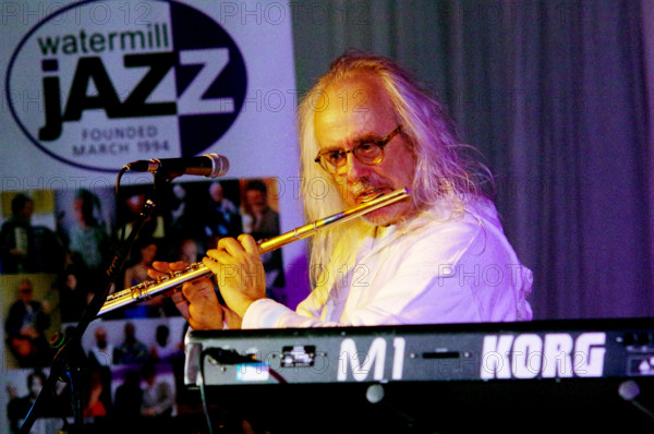 Eddie Parker, Eddie Parker’s Airborn, Watermill Jazz Club, Dorking, Surrey, March 2025. Creator: Brian O'Connor.