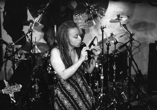 Cassandra Wilson, Jazz Café, Camden Town, London, April 1994. Creator: Brian O'Connor.