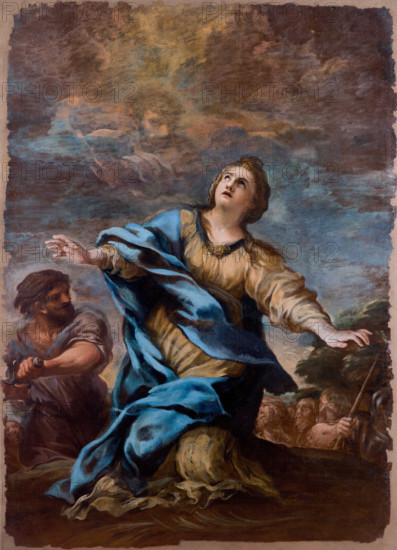The Martyrdom of Saint Martina, 1660. Creator: Cortona, Pietro da (1596-1669).