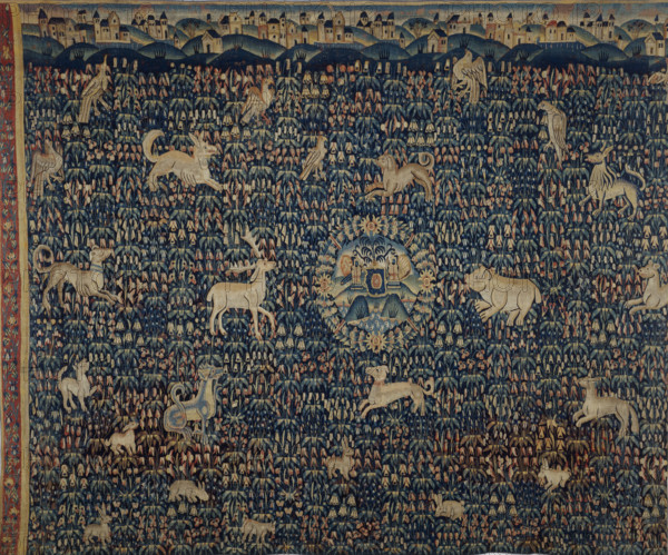 Millefleurs Tapestry , Early16th century. Creator: Anonymous master.