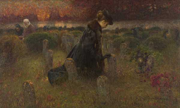 The Loves of Souls, 1898. Creator: Dall'Oca Bianca, Angelo (1858-1942).