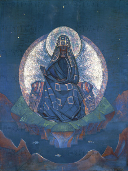 Mother of the World, 1924. Creator: Roerich, Nicholas (1874-1947).