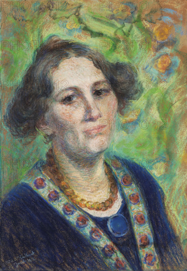 Portrait of a Lady. Creator: Jacob, Max (1876-1944).