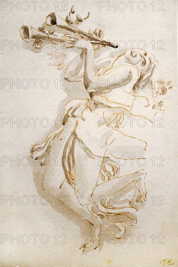 La danse. Isadora Duncan, 1912. Creator: Bourdelle, Antoine (1861-1929).