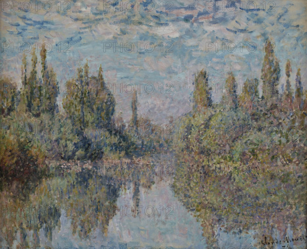 The Seine at Vetheuil, 1878. Creator: Monet, Claude (1840-1926).