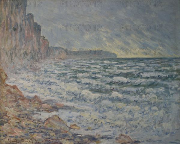 Fécamp, bord de mer, 1881. Creator: Monet, Claude (1840-1926).