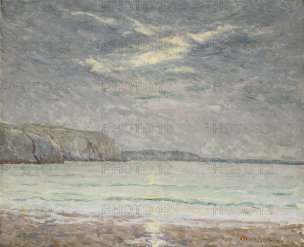 Cliffs at sunset. Creator: Maufra, Maxime (1861-1918).