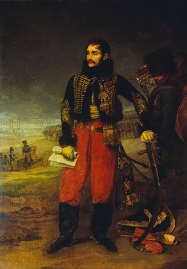 Antoine Charles Louis, Comte de Lasalle (1775-1809) , 1808. Creator: Gros, Antoine Jean, Baron (1771-1835).