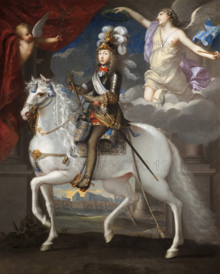 Portrait of the King Louis XIV (1638–1715), c1653. Creator: Nocret, Jean (1615-1672).