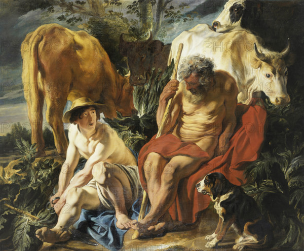 Mercury and Argus, c1620. Creator: Jordaens, Jacob (1593-1678).