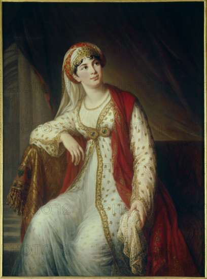 Portrait of the singer Giuseppina Grassini (1773-1850) as Zaira, c1805. Creator: Vigée Le Brun, Louise Élisabeth (1755-1842).