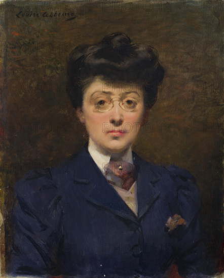Self-portrait, Second Half of the 19th century. Creator: Abbéma, Louise (1853-1927).