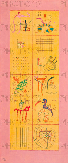 Bagatelles douces, 1937. Creator: Kandinsky, Wassily Vasilyevich (1866-1944).