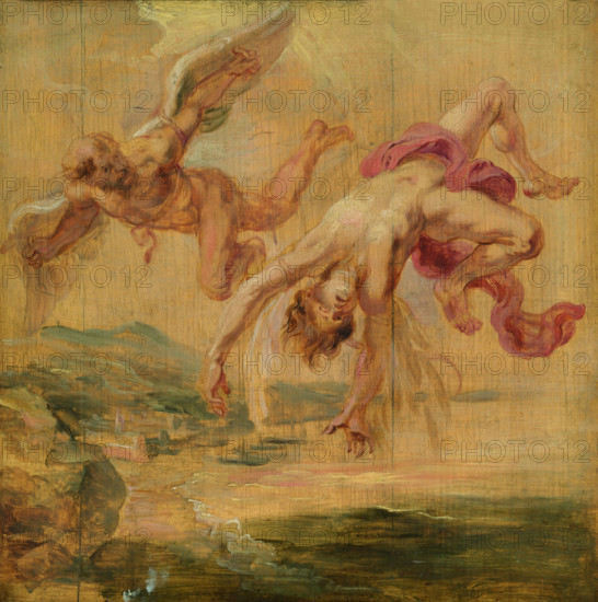 Landscape with the Fall of Icarus. Creator: Rubens, Pieter Paul (1577-1640).