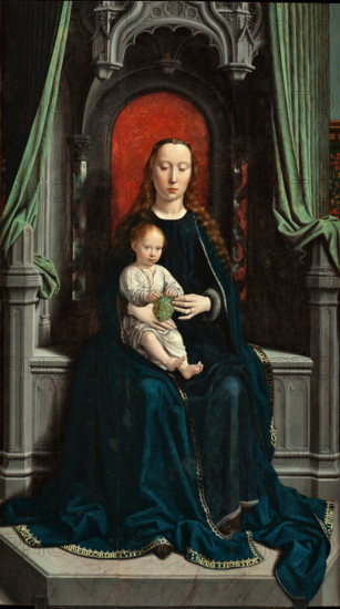 Madonna with Child, 1506-1510. Creator: David, Gerard (ca. 1460-1523).