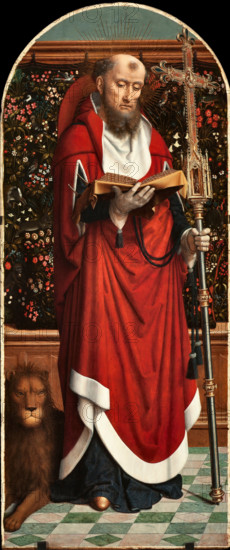 Saint Jerome, 1506-1510. Creator: David, Gerard (ca. 1460-1523).