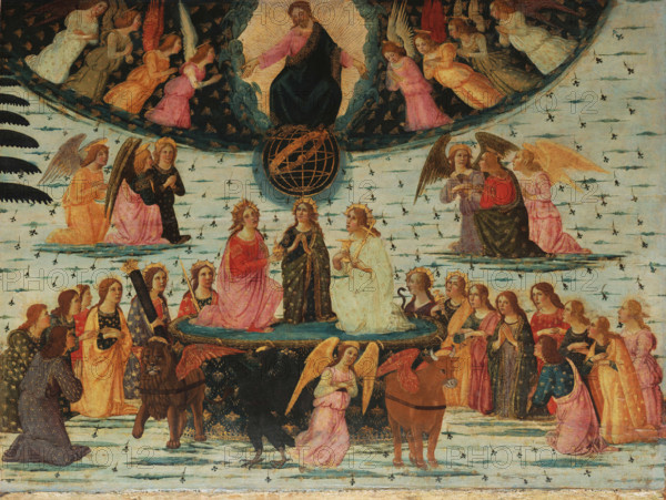 Triumph of Eternity, 1485-1490. Creator: Jacopo del Sellaio (1442-1493).