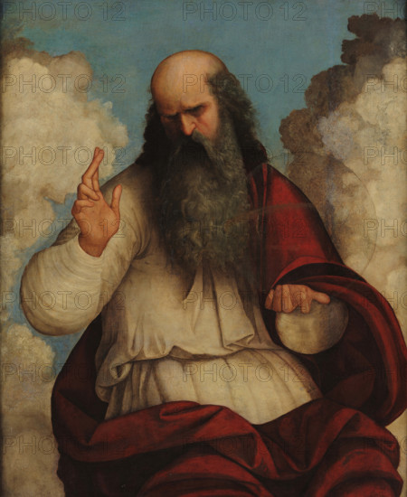 God the Father, c1510-1520. Creator: Mazzolino, Ludovico (1480-1528).