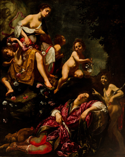 Cephalus and Aurora, 1625. Creator: Furini, Francesco (1603-1643).
